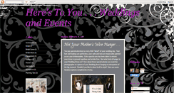 Desktop Screenshot of herestoyouweddingsandevents.blogspot.com