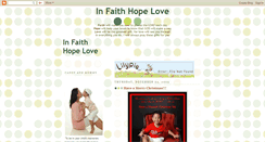 Desktop Screenshot of infaith-hope-love.blogspot.com