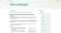 Desktop Screenshot of lara-callegari.blogspot.com