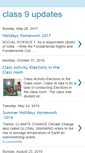 Mobile Screenshot of class9updates.blogspot.com