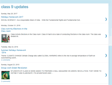 Tablet Screenshot of class9updates.blogspot.com