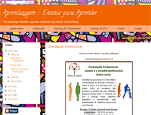 Tablet Screenshot of ensinarpraaprender.blogspot.com