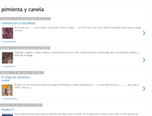 Tablet Screenshot of canelaypimienta.blogspot.com