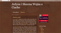 Desktop Screenshot of jedyna-i-sluszna.blogspot.com
