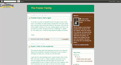 Desktop Screenshot of frasierfamilyblog.blogspot.com