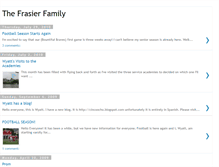 Tablet Screenshot of frasierfamilyblog.blogspot.com