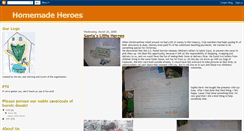 Desktop Screenshot of homemadeheroes.blogspot.com