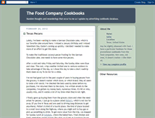 Tablet Screenshot of foodcompanycookbooks.blogspot.com