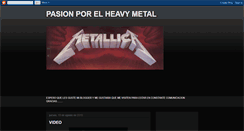 Desktop Screenshot of diego-musicametal.blogspot.com