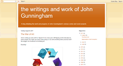 Desktop Screenshot of johngunningham.blogspot.com