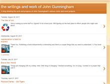 Tablet Screenshot of johngunningham.blogspot.com