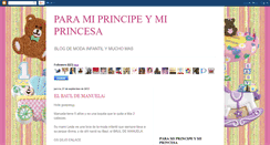 Desktop Screenshot of miprincipeymiprincesa.blogspot.com