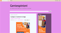 Desktop Screenshot of cri-genteopinioni.blogspot.com