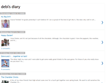 Tablet Screenshot of debi-debrasdiary.blogspot.com