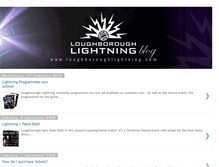 Tablet Screenshot of loughboroughlightning.blogspot.com