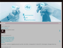 Tablet Screenshot of movimentoartevaporizzata.blogspot.com