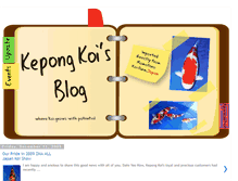 Tablet Screenshot of kepongkoifarm.blogspot.com