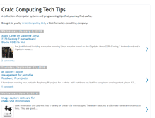 Tablet Screenshot of craiccomputing.blogspot.com
