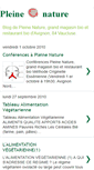 Mobile Screenshot of bio-blog-pleine-nature.blogspot.com