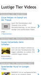 Mobile Screenshot of lustige-tier-videos.blogspot.com