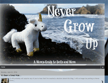 Tablet Screenshot of nevergrowupdollguide.blogspot.com