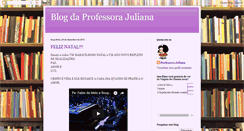 Desktop Screenshot of blogdaprofessorajuliana.blogspot.com