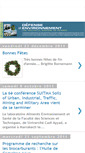 Mobile Screenshot of defenseetenvironnement.blogspot.com