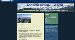 Desktop Screenshot of lookoutmountaingroup.blogspot.com