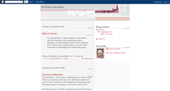 Desktop Screenshot of christianeducationintheuk.blogspot.com