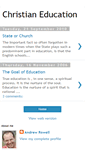 Mobile Screenshot of christianeducationintheuk.blogspot.com