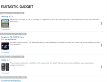 Tablet Screenshot of fantasticgadget.blogspot.com