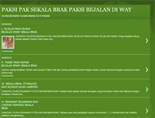 Tablet Screenshot of paksibejalandiway.blogspot.com