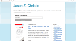 Desktop Screenshot of jasonzchristie.blogspot.com