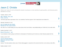 Tablet Screenshot of jasonzchristie.blogspot.com