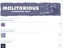 Tablet Screenshot of molitorious.blogspot.com