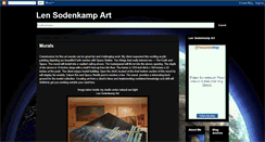 Desktop Screenshot of lensodenkampart.blogspot.com