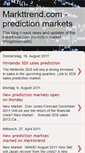 Mobile Screenshot of markttrend.blogspot.com