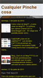 Mobile Screenshot of cualquierpcosa.blogspot.com