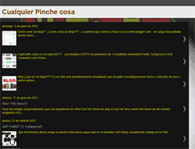Tablet Screenshot of cualquierpcosa.blogspot.com