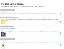 Tablet Screenshot of bibliophilicblogger.blogspot.com
