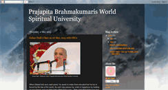 Desktop Screenshot of prajapitabrahmakumaris.blogspot.com