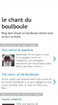 Mobile Screenshot of boulboule.blogspot.com