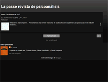Tablet Screenshot of la-passe.blogspot.com