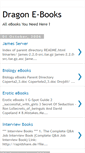 Mobile Screenshot of dragonebooks.blogspot.com