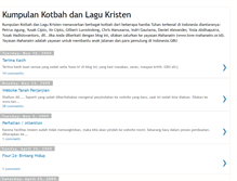 Tablet Screenshot of kumpulankotbah.blogspot.com