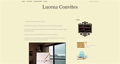 Desktop Screenshot of lucenaconvites.blogspot.com