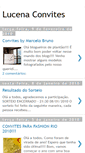 Mobile Screenshot of lucenaconvites.blogspot.com