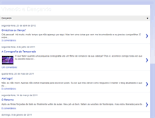 Tablet Screenshot of amorasapatilha.blogspot.com
