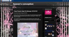 Desktop Screenshot of heavensconception.blogspot.com