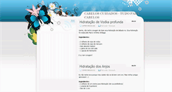 Desktop Screenshot of cabeloscuidados.blogspot.com